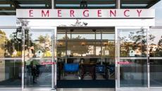 Open emergency department door