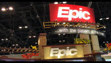 Epic booth at HIMSS